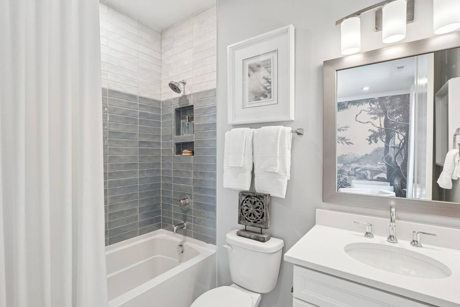 Representative furnished interior of a home built from the Poplar Ridge by Tri Pointe Homes in The Meadows Collection at Serenity, Fuquay Varina (Image 15).