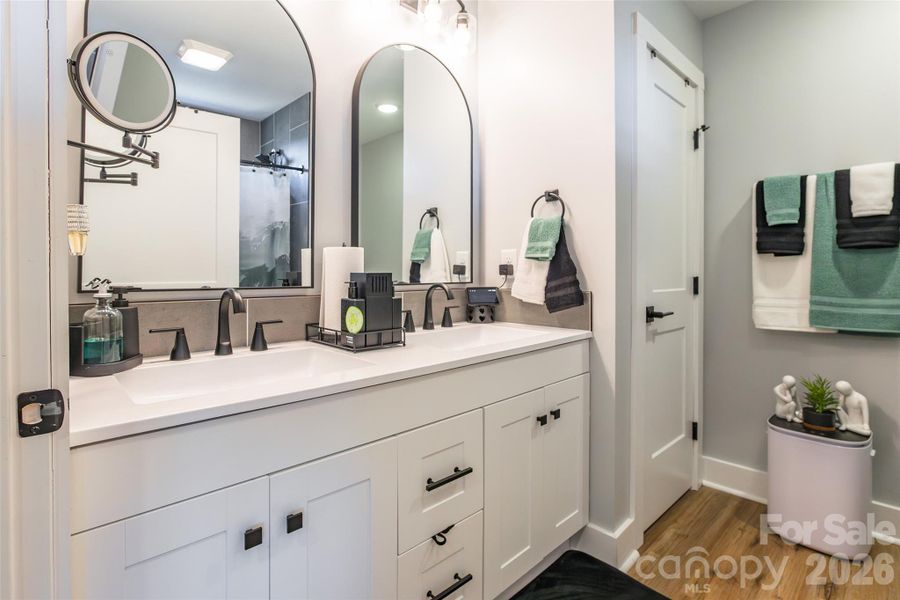 Furnished interior view inside a new home in , Albemarle (Image 8).