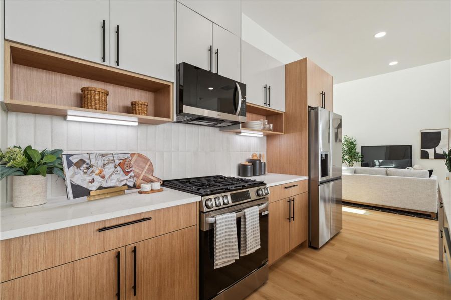 Thoughtfully designed down to the last detail, this kitchen invites you to cook, host, and linger a little longer.