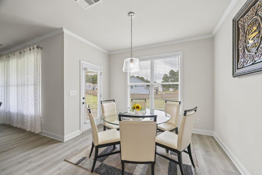 Furnished interior view inside a new home in , Winder (Image 19).