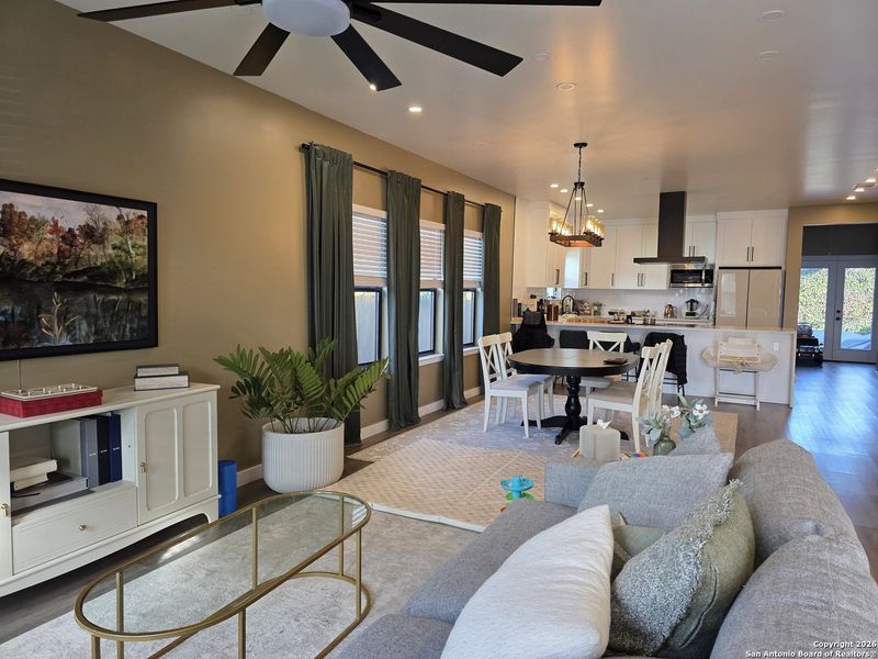 Furnished interior view inside a new home in , San Antonio (Image 23).