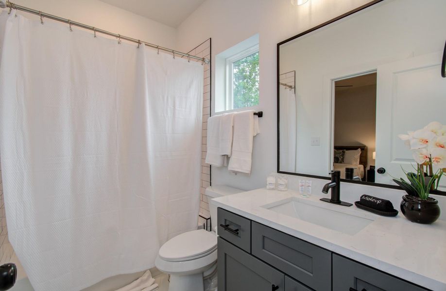 Furnished interior view inside a new home in Benson Street Court, Houston (Image 14).