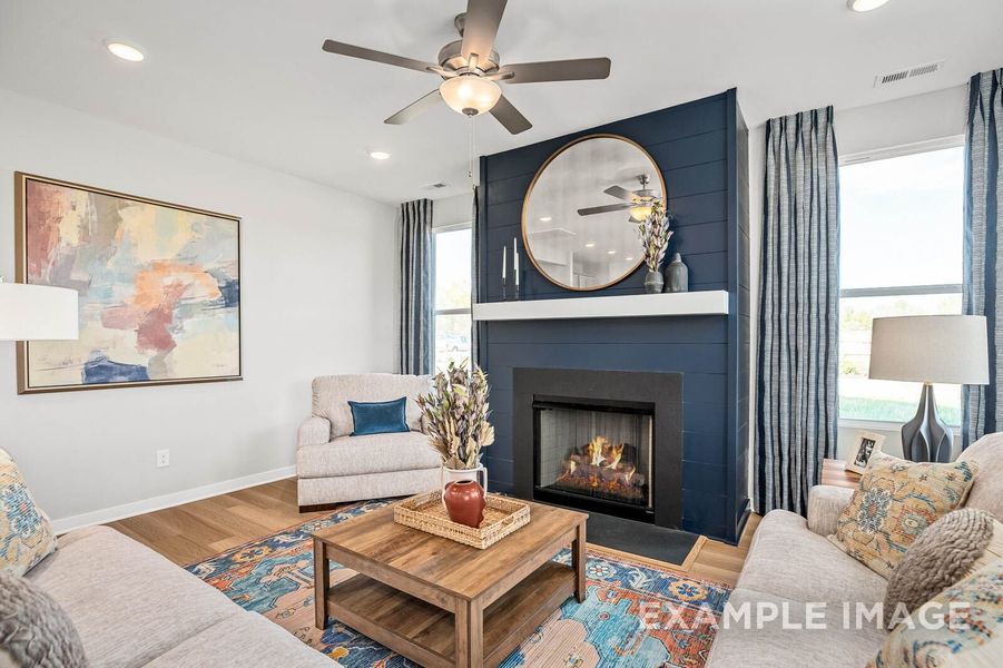 Representative furnished interior of a home built from the The Franklin C by Davidson Homes LLC in Calista Farms, White House (Image 12). Representative furnished interior of a home built from the The Franklin C by Davidson Homes LLC in Calista Farms, White House (Image 12).