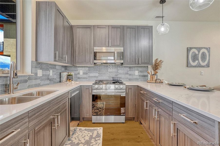 Furnished interior view inside a new home in , Salida (Image 12). Furnished interior view inside a new home in , Salida (Image 12).