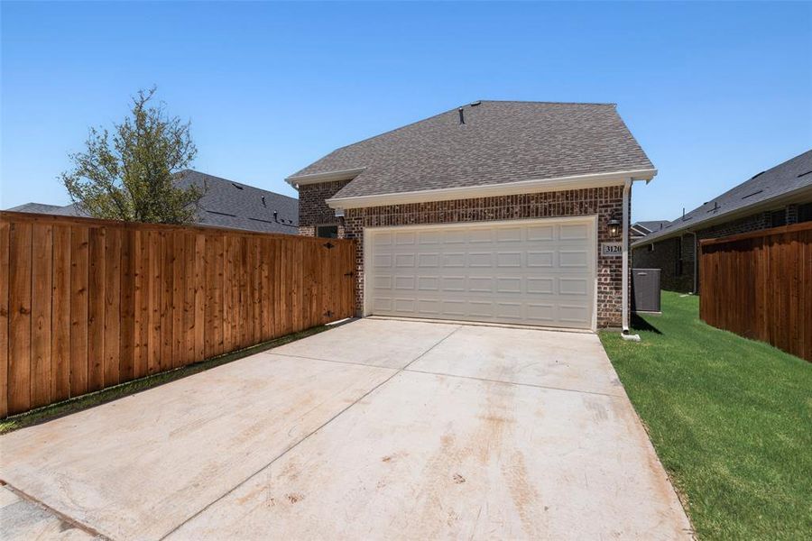 Front exterior of a new home in Arbors at Legacy Hills, Celina, TX, highlighting curb appeal (Image 17). Front exterior of a new home in Arbors at Legacy Hills, Celina, TX, highlighting curb appeal (Image 17).