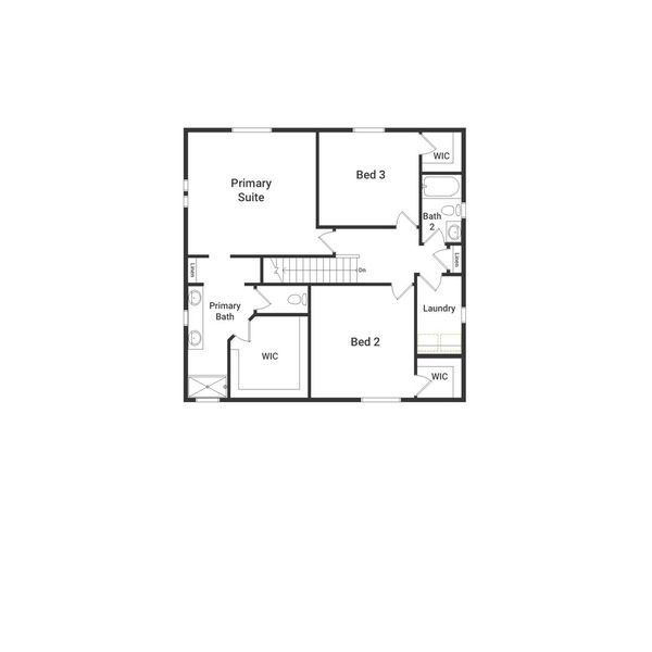 2D floor plan layout of this home in Brighton Crossings, Brighton, CO (Image 3). 2D floor plan layout of this home in Brighton Crossings, Brighton, CO (Image 3).
