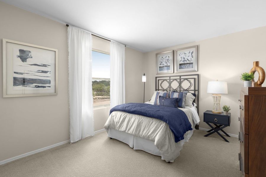 Representative furnished interior of a home built from the 1609 by KB Home in Enclaves at Tumamoc, Tucson (Image 9).