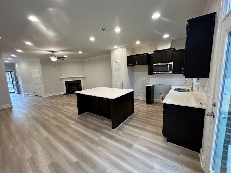 Furnished interior view inside a new home in Trellises, High Point (Image 4).