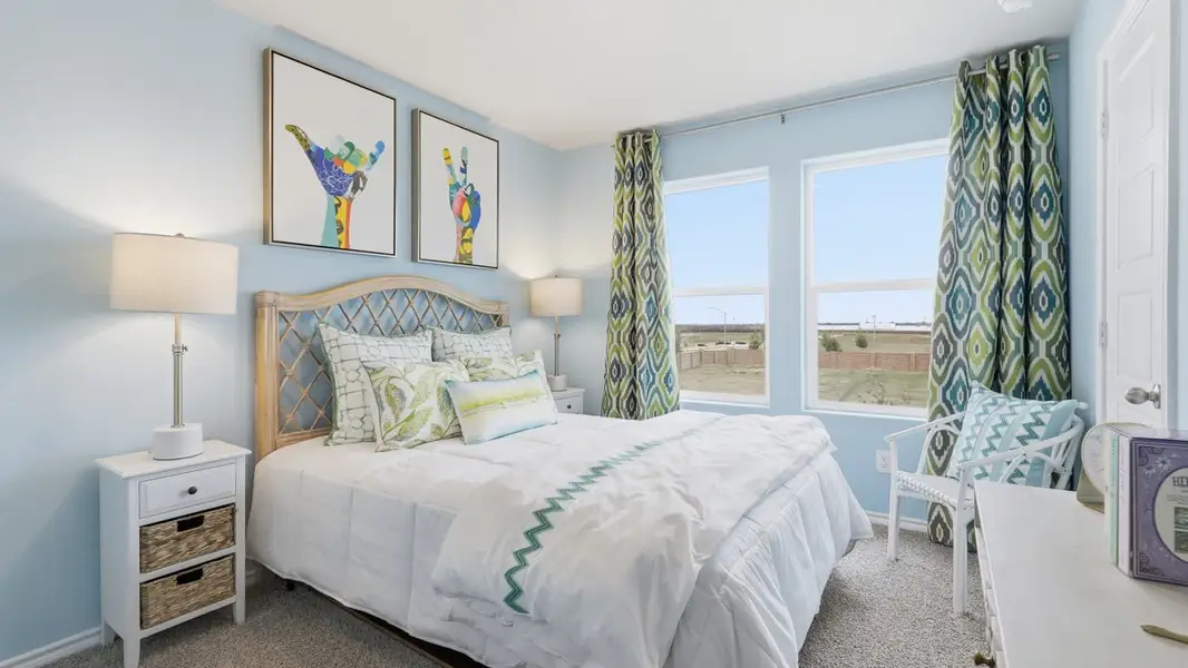 Furnished interior view inside a new home in Longhorn Estates, Fort Worth (Image 11).