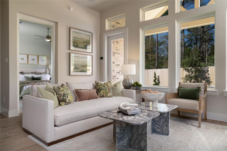 Representative model home photos shown for illustrative purposes only. Actual home, features, and finishes may vary. Home is currently under construction.