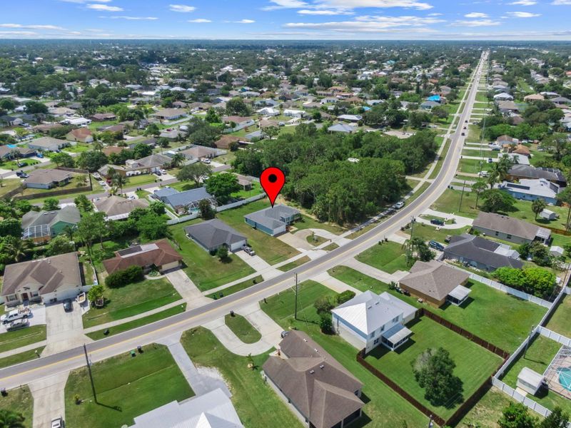 Front exterior of a new home in , Port St. Lucie, FL, highlighting curb appeal (Image 20).