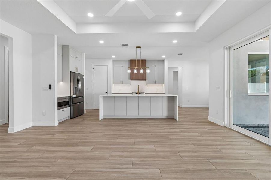 Furnished interior view inside a new home in , Tampa (Image 6).