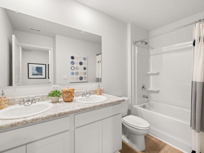 Furnished interior view inside a new home in Oakleigh Glen, Dallas (Image 28).