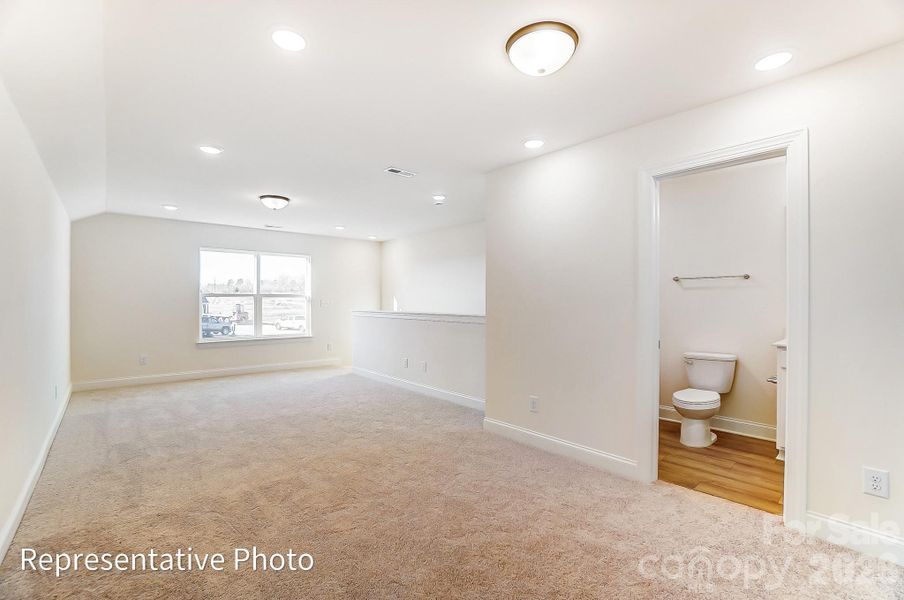 Spacious, unfurnished interior of a new home in Heritage - 55+ Community, Indian Trail (Image 18).