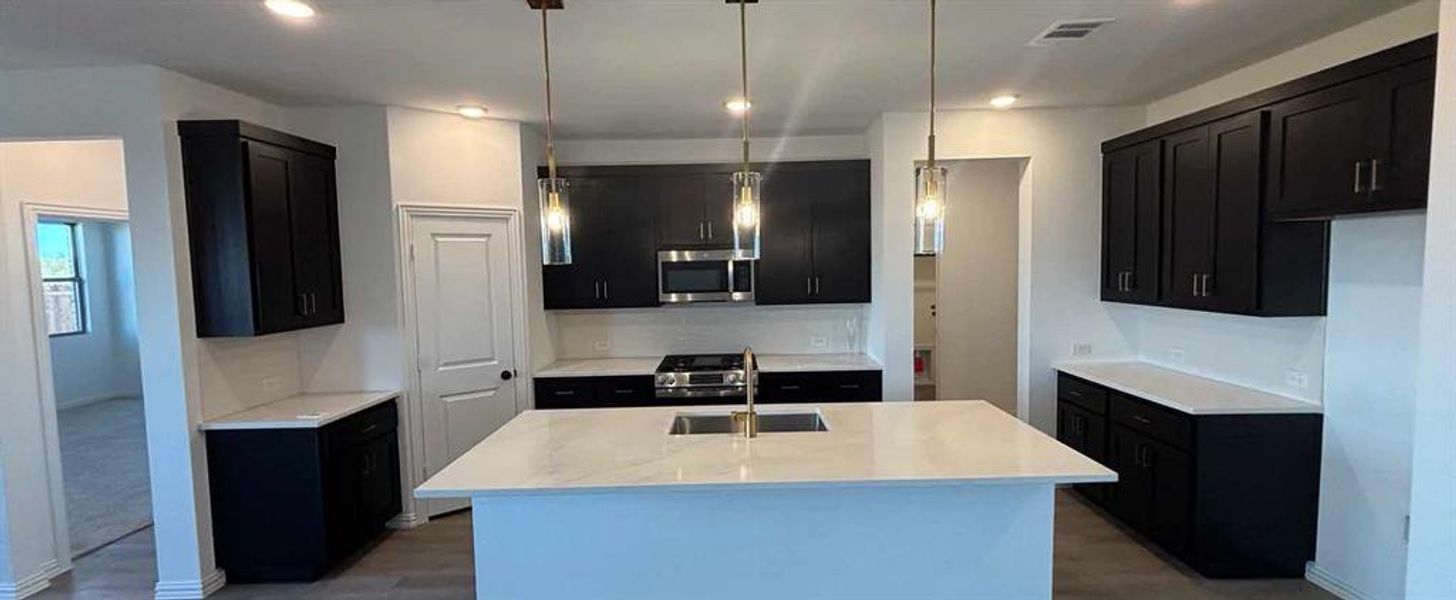 Kitchen Construction Progress featuring the Oxford Collection