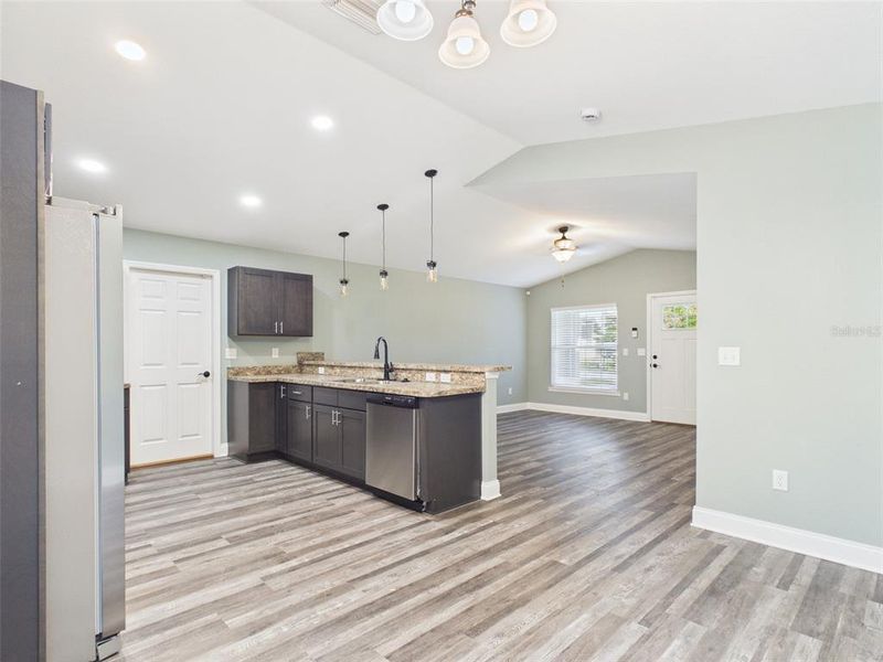 Furnished interior view inside a new home in , Lakeland (Image 9). Furnished interior view inside a new home in , Lakeland (Image 9).