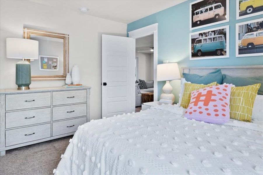 Furnished interior view inside a new home in , Providence Village (Image 15).