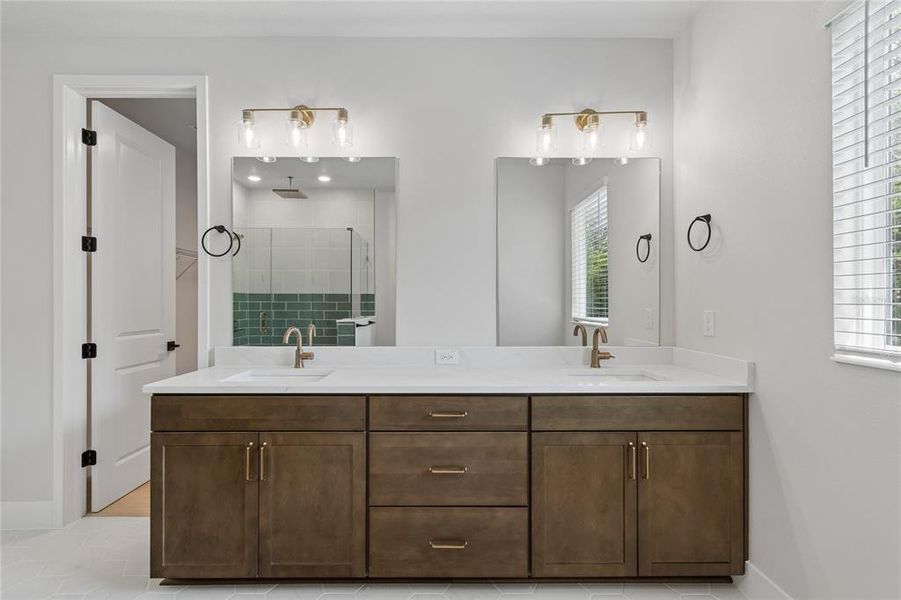 Furnished interior view inside a new home in , Tampa (Image 10).