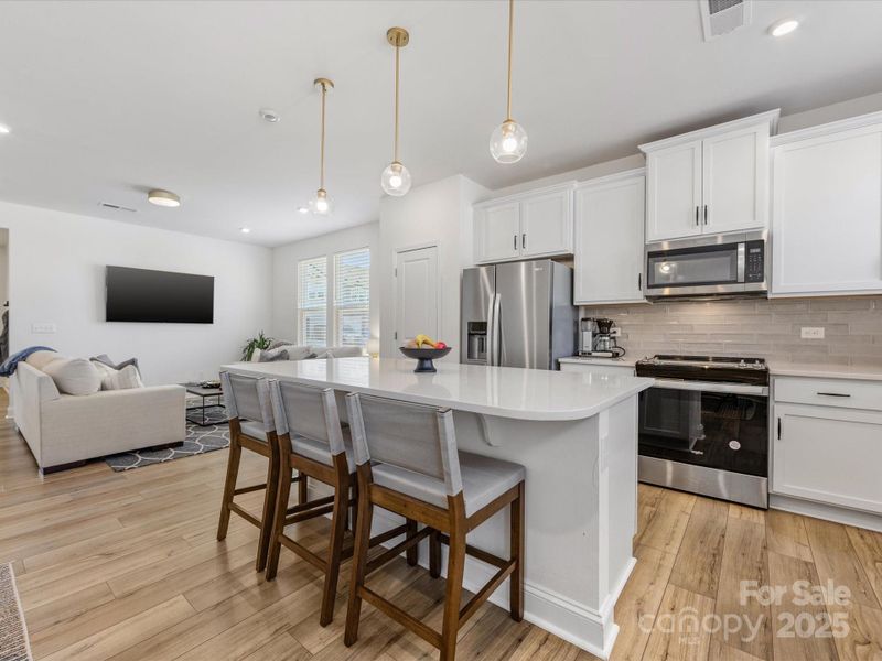 Furnished interior view inside a new home in Smith Farm, Belmont (Image 28).