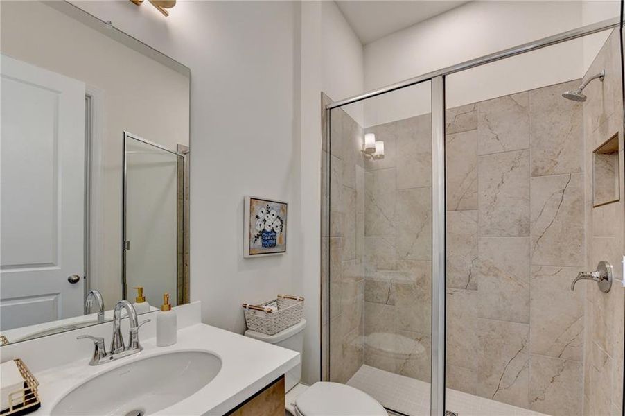 Furnished interior view inside a new home in , Cumming (Image 19).