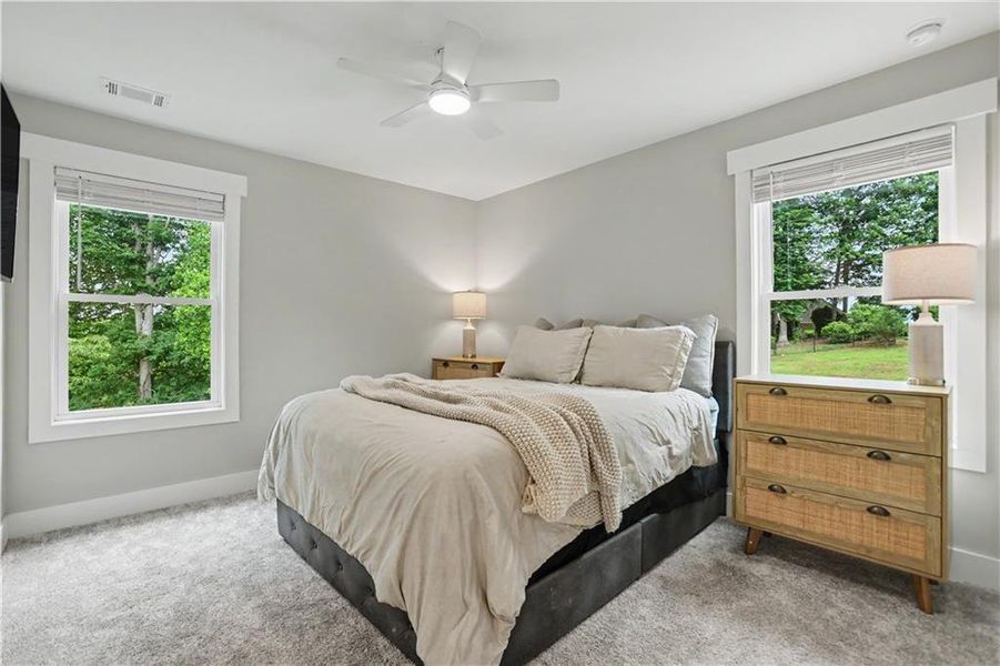 Furnished interior view inside a new home in , Hoschton (Image 30).