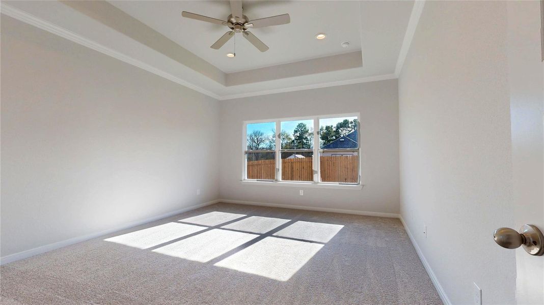 Spacious, unfurnished interior of a new home in Lexington Heights 50', Willis (Image 23).