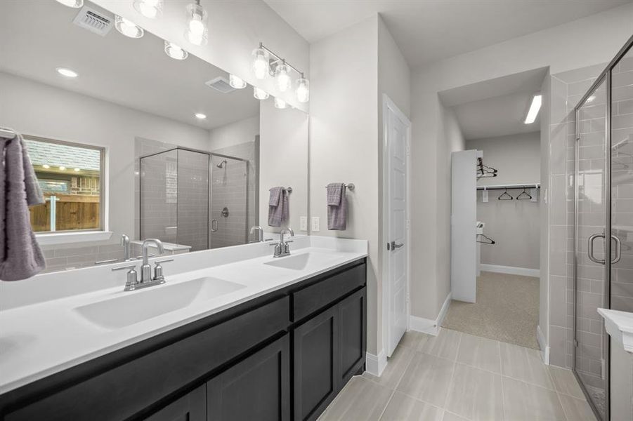 Furnished interior view inside a new home in Creekshaw – Gardens, Royse City (Image 12). Furnished interior view inside a new home in Creekshaw – Gardens, Royse City (Image 12).