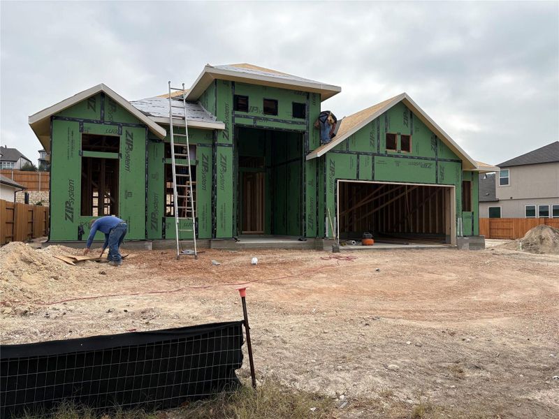 HOME IS UNDER CONSTRUCTION