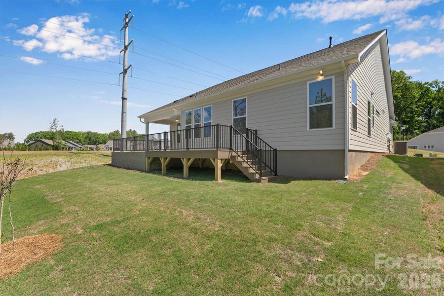 Exterior details and patio area of a home in , Charlotte (Image 23).