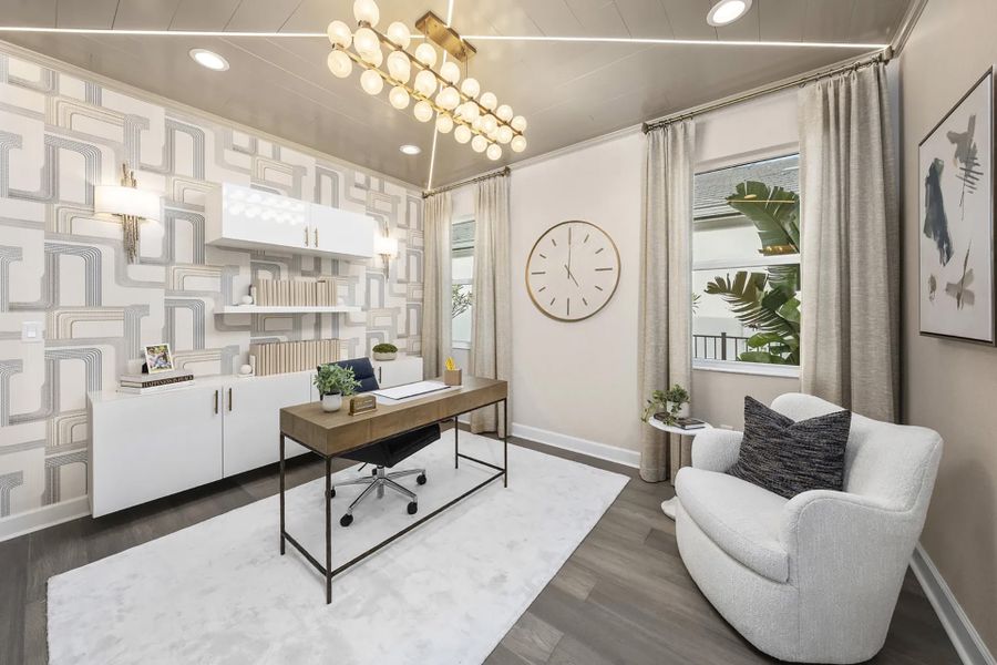 Representative furnished interior of a home built from the Orchid by GL Homes in Valencia Ridge (55+), Wesley Chapel (Image 12). Representative furnished interior of a home built from the Orchid by GL Homes in Valencia Ridge (55+), Wesley Chapel (Image 12).