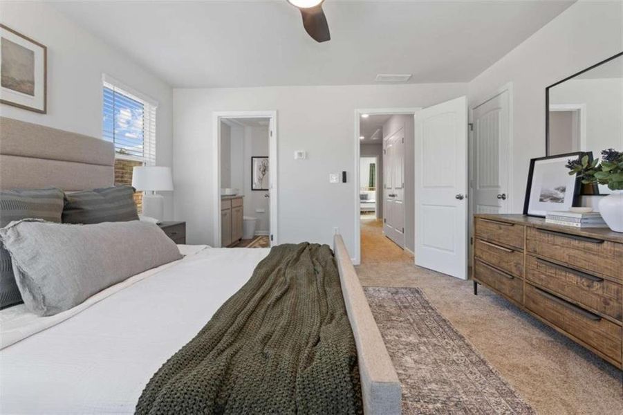 Furnished interior view inside a new home in Azalea Hills, Temple (Image 17).