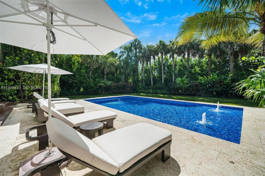 Exterior details and patio area of a home in , Pinecrest (Image 21). Exterior details and patio area of a home in , Pinecrest (Image 21).