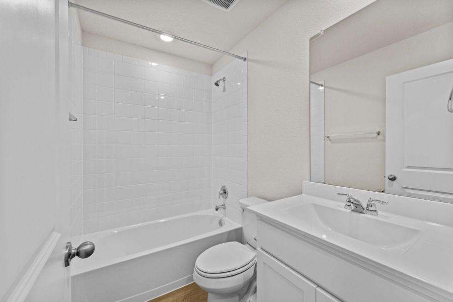 Furnished interior view inside a new home in , San Marcos (Image 10). Furnished interior view inside a new home in , San Marcos (Image 10).