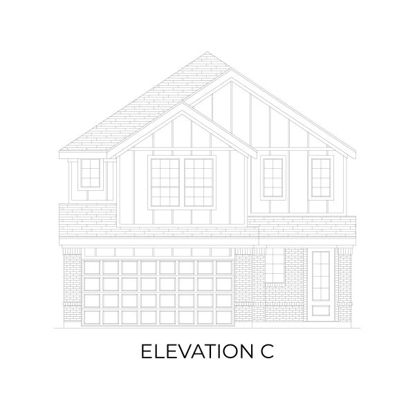 Representative rendering of the exterior for the Harrison F by First Texas Homes (Image 12).