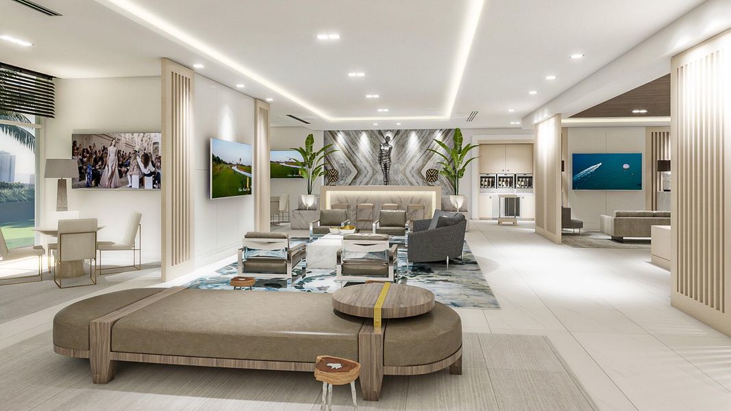 CLUB ROOM/EVENT ROOM 6TH FLOOR RENDERING