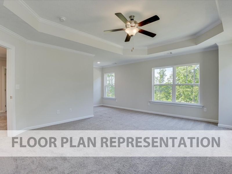 Primary Bedroom Representation Photo | Parkwood Plan