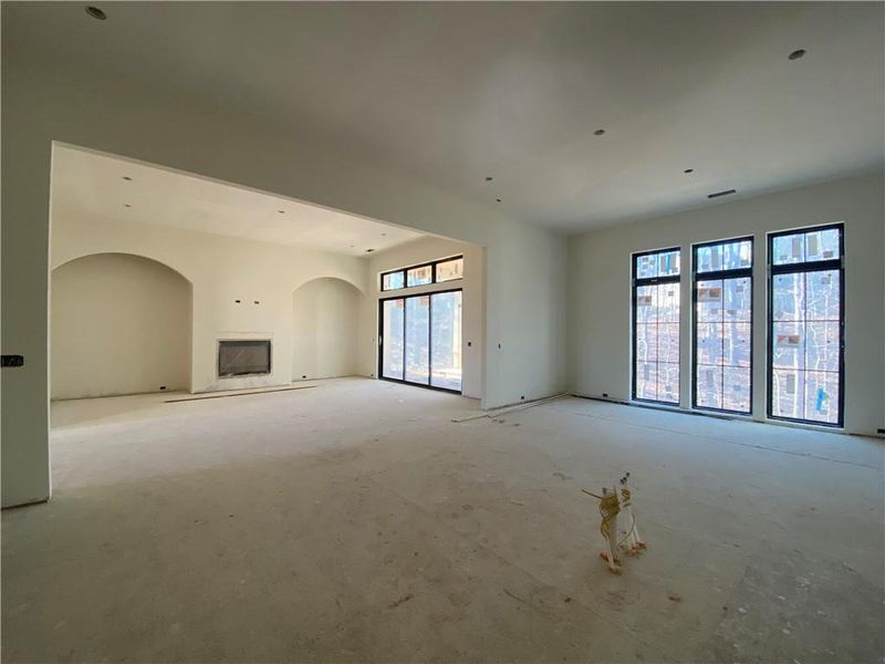 In-progress construction of a new home in , Acworth, GA (Image 14).