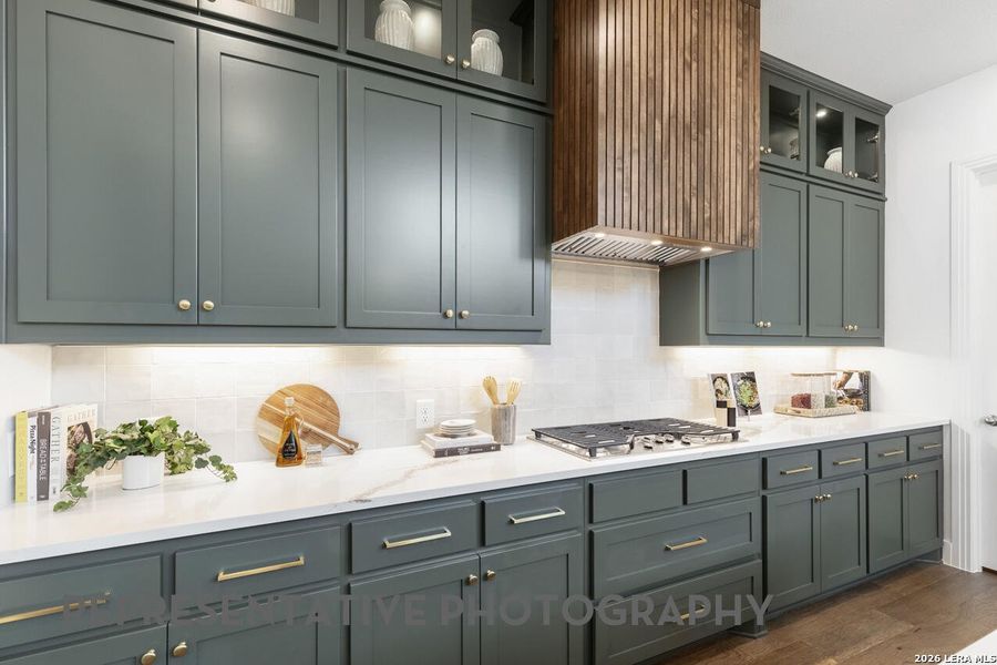 Furnished interior view inside a new home in The Ranches at Creekside, Boerne (Image 22).