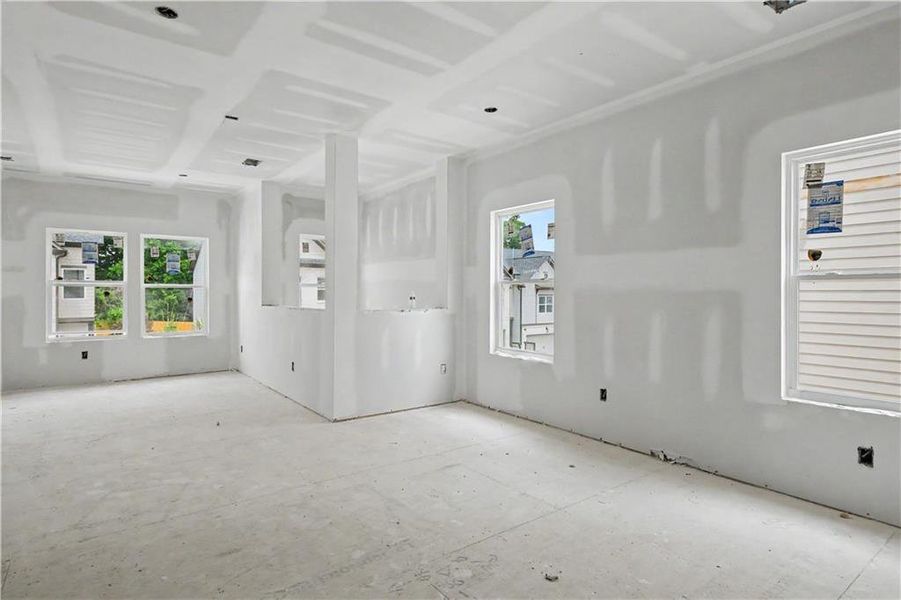 In-progress construction of a new home in , Norcross, GA (Image 5).
