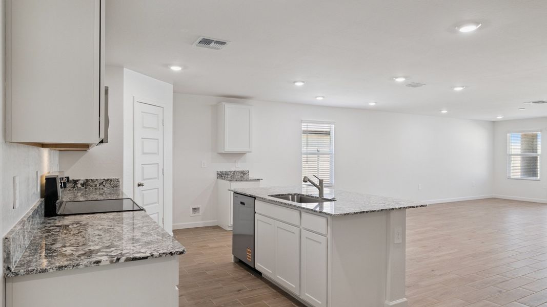 Representative furnished interior of a home built from the Gaven by D.R. Horton in The Ridge at Stone Butte, Phoenix (Image 7).