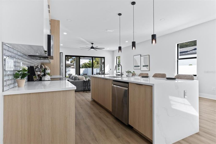 Furnished interior view inside a new home in , Tampa (Image 13).