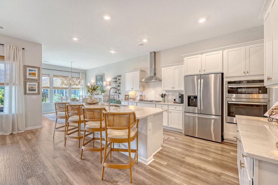 Furnished interior view inside a new home in Horizons at Summers Corner | 55+: The Estates, Summerville (Image 45).