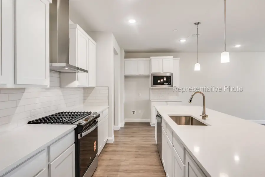 Photo representation of the Holbrook floorplan. Colors, finishes and options will vary.