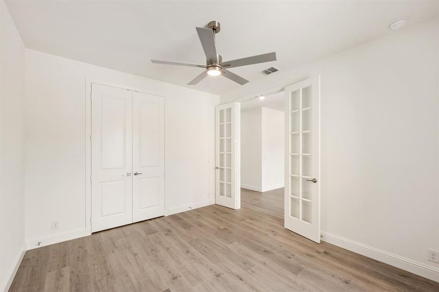 Spacious, unfurnished interior of a new home in Union Park Classic 60, Little Elm (Image 24). Spacious, unfurnished interior of a new home in Union Park Classic 60, Little Elm (Image 24).