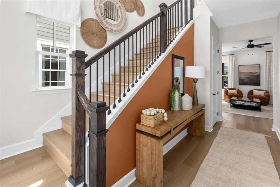 Furnished interior view inside a new home in Celebration, Celebration (Image 13).