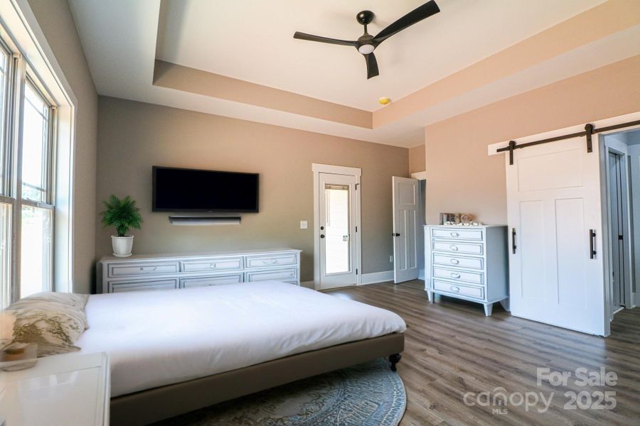 Virtually staged Master bedroom Virtually staged Master bedroom