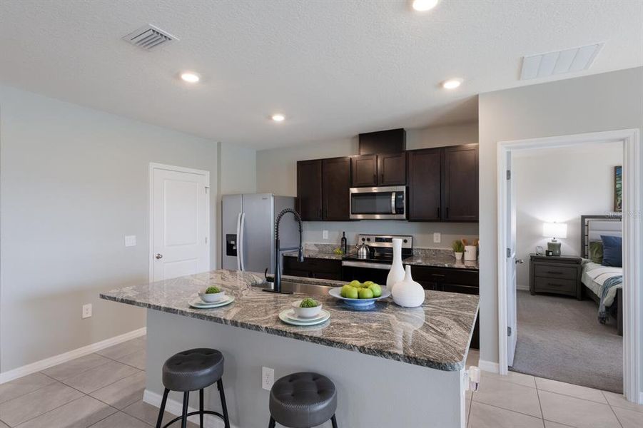 Furnished interior view inside a new home in Solera at Lakewood Ranch, Bradenton (Image 23).
