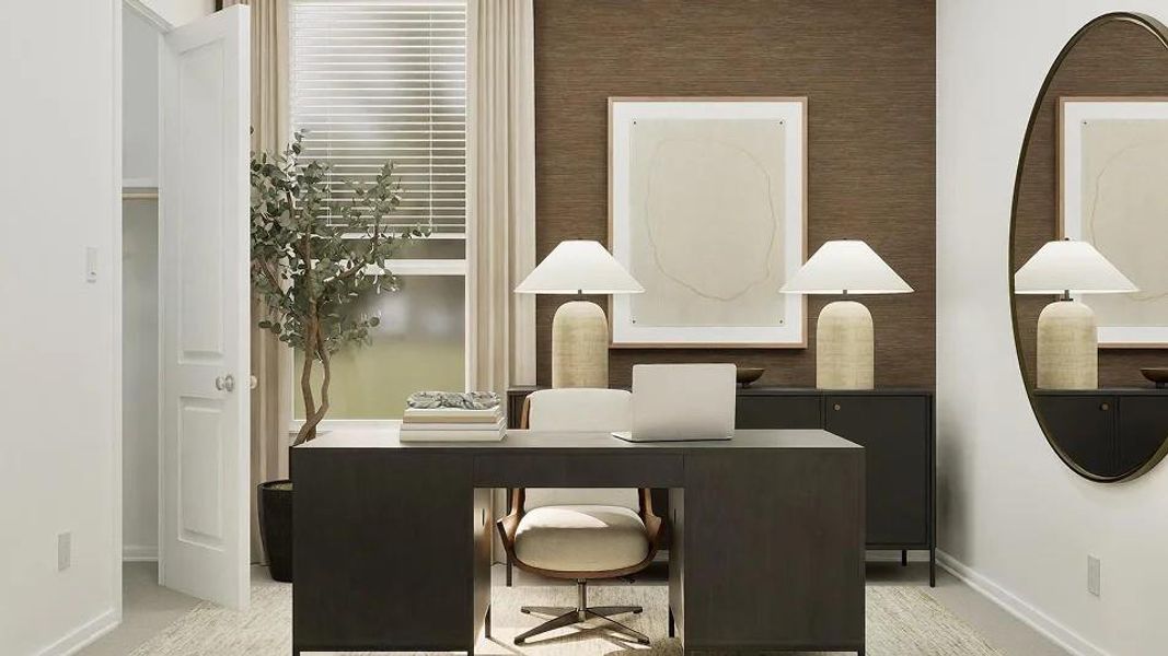 Furnished interior view inside a new home in Cotton Brook, Hutto (Image 5).