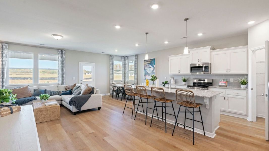 Representative furnished interior of a home built from the The Phoenix by Davidson Homes LLC in Ivy Glen, Perry (Image 10).