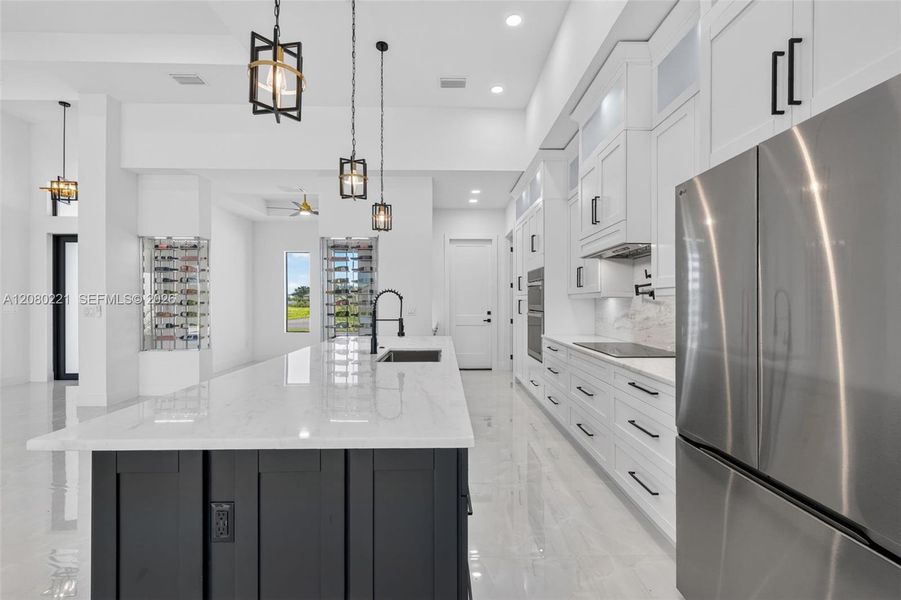 Furnished interior view inside a new home in , Cape Coral (Image 53).